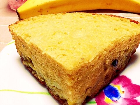 炊飯器でしっとりバナナケーキ♡